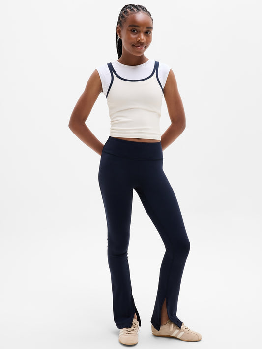 Athleta Girl Elation Mid Rise Slim Flare