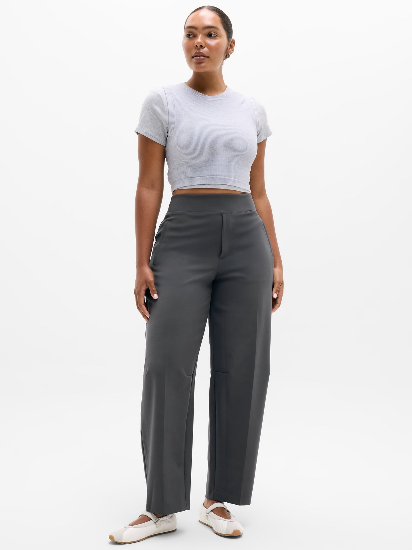 Endless High Rise Barrel Pant
