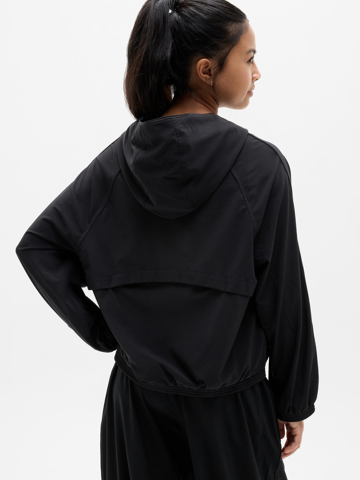 Athleta Girl Run Free Hooded Jacket