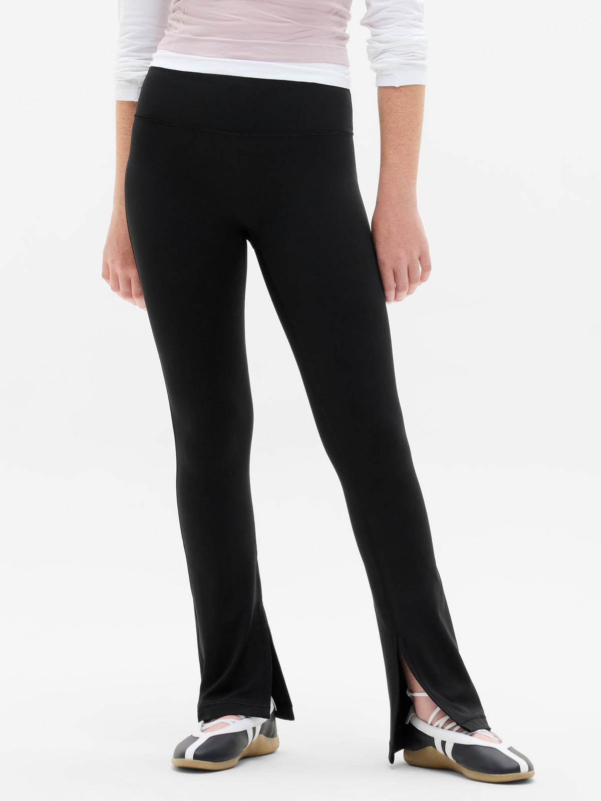 Athleta Girl Elation Mid Rise Slim Flare