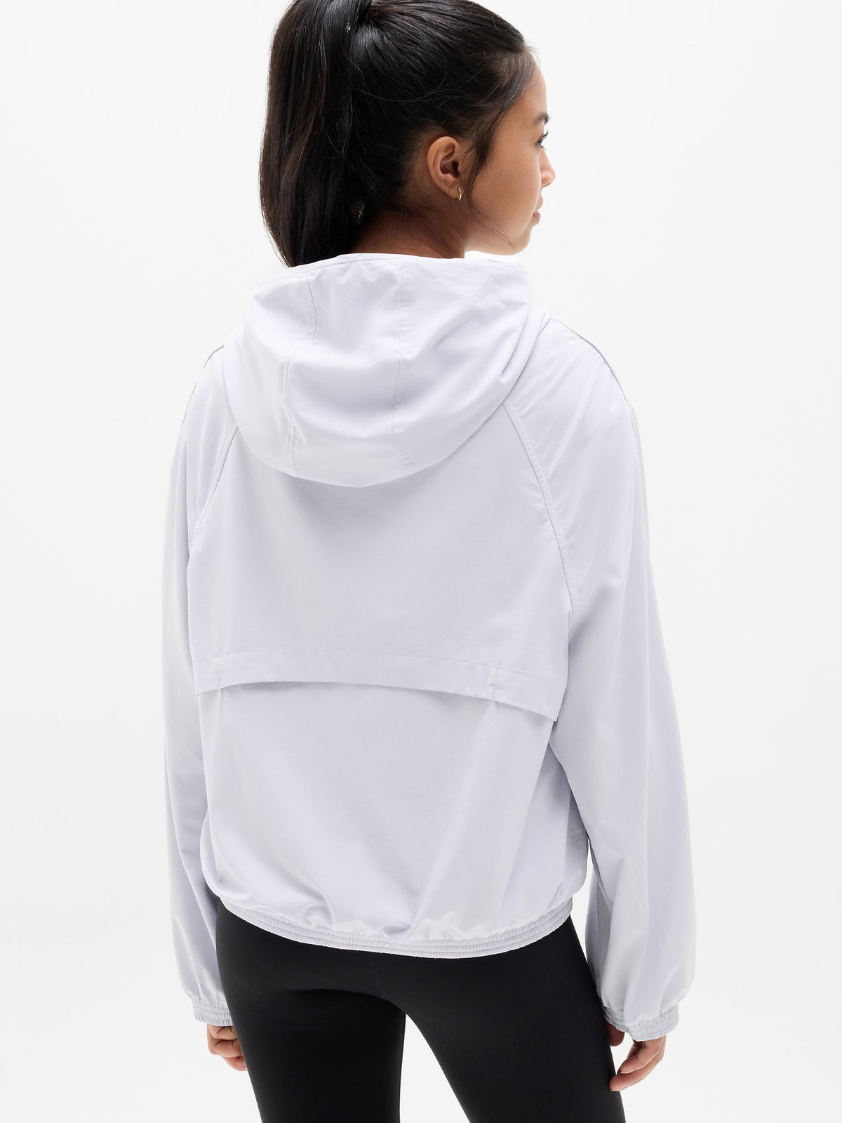 Athleta Girl Run Free Hooded Jacket