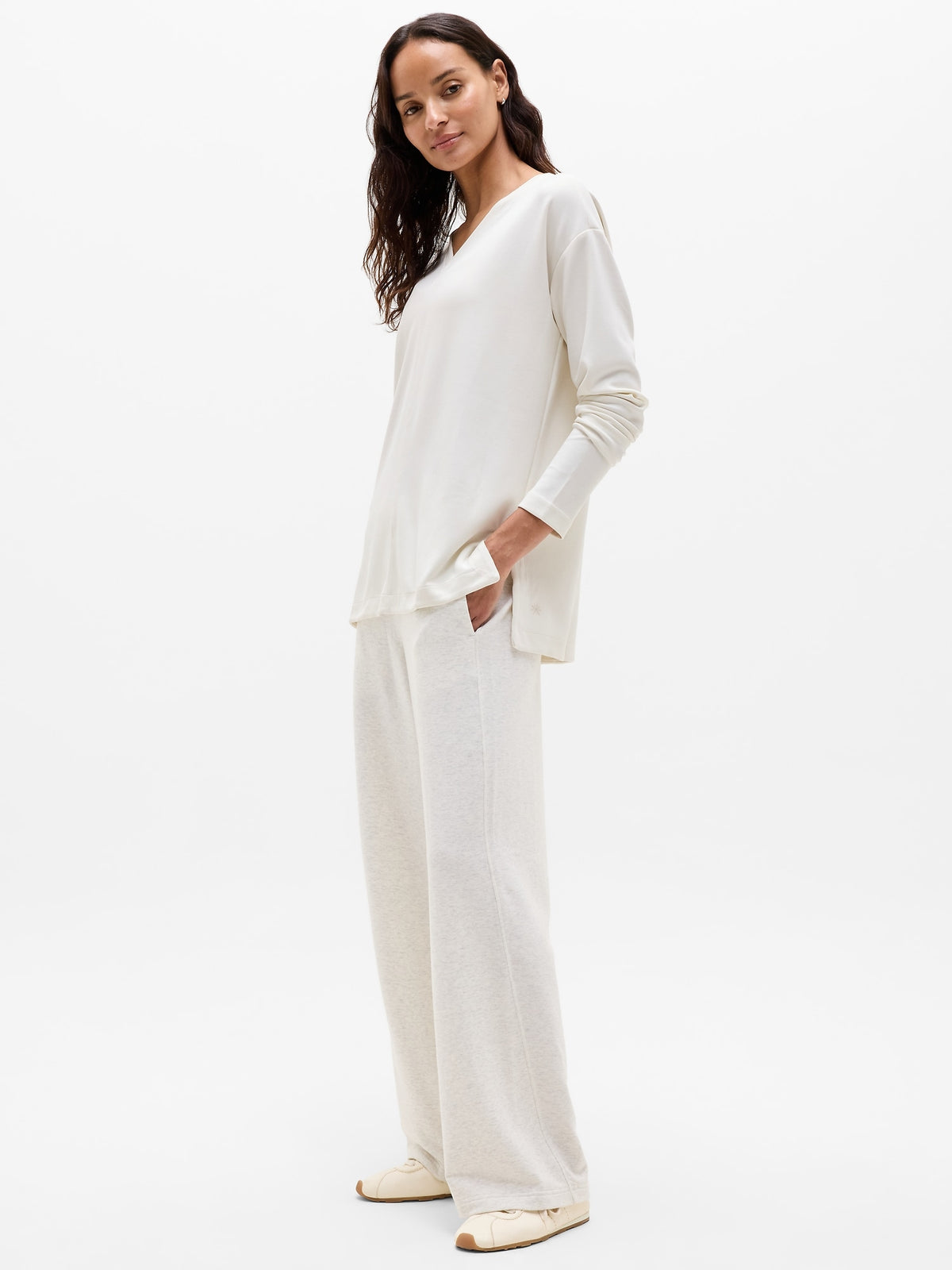 Seasoft V-Neck Sweatshirt