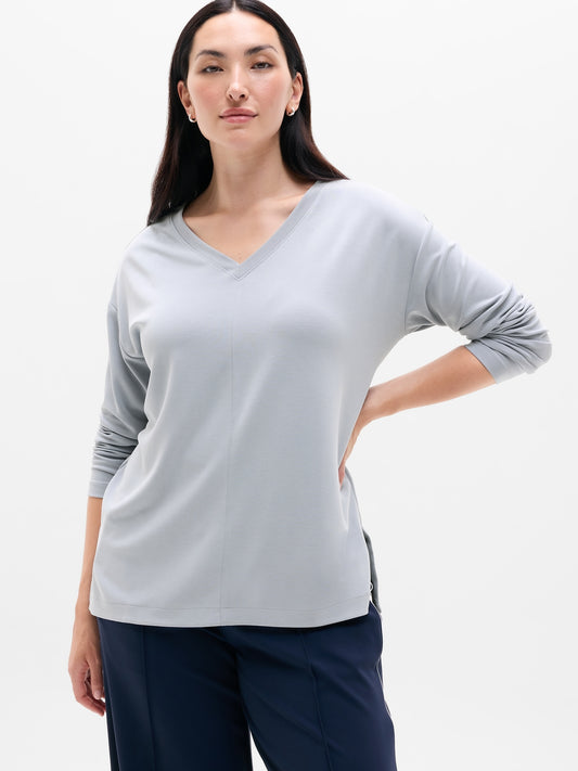Seasoft V-Neck Sweatshirt