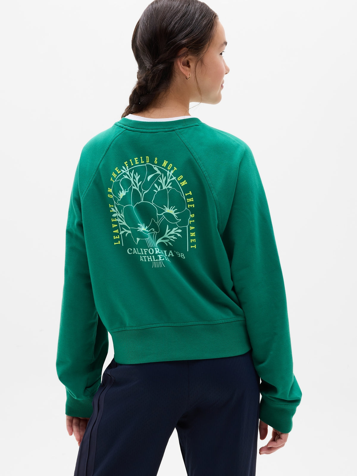Athleta Girl All Day Crewneck Sweatshirt