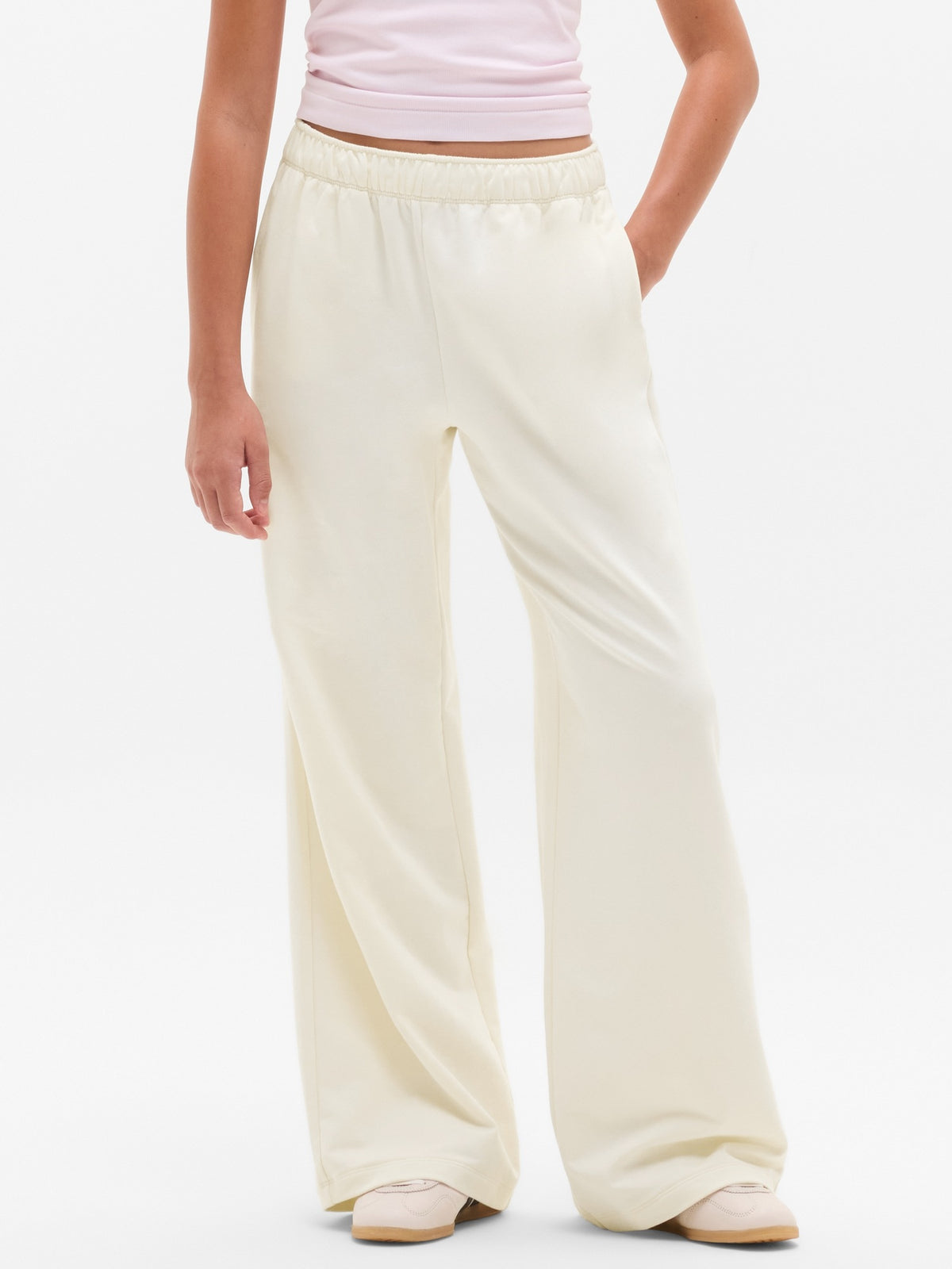 Athleta Girl All Day Wide Leg Terry Pant