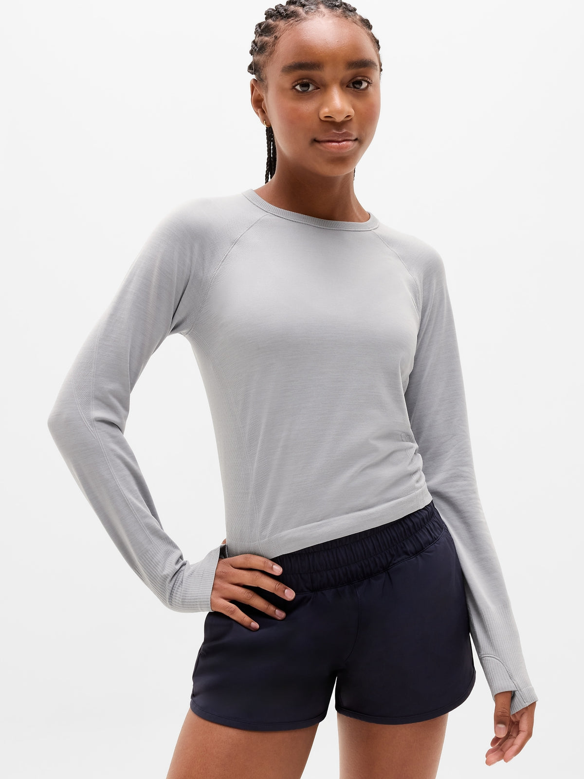 Athleta Girl Power Up Sport Length Top