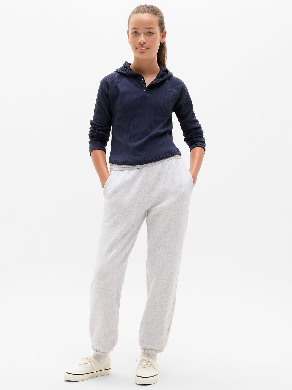 Athleta Girl Right Moves Layering Hoodie