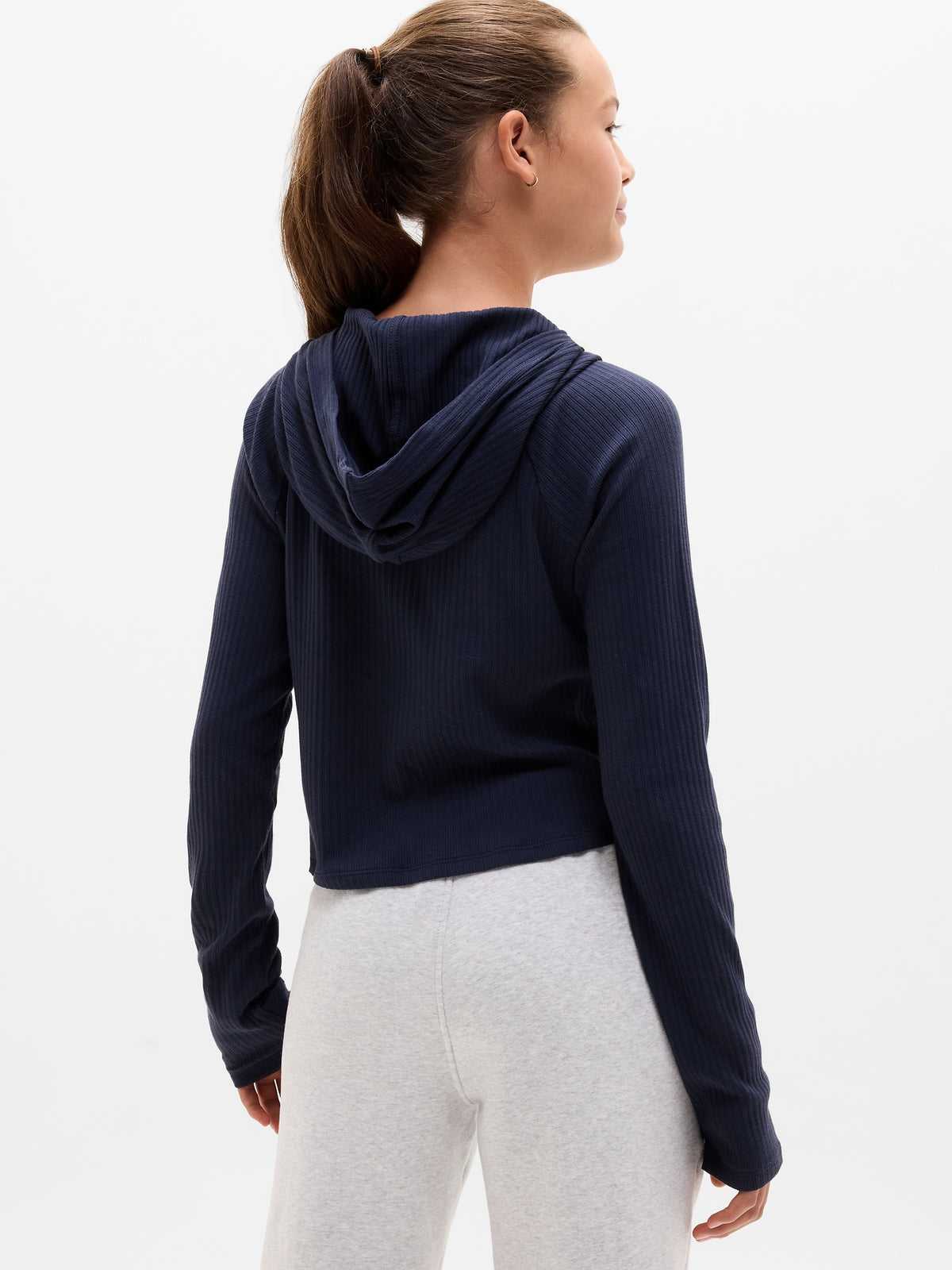 Athleta Girl Right Moves Layering Hoodie