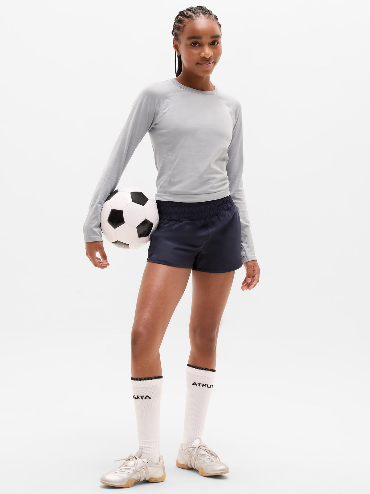 Athleta Girl Power Up Sport Length Top