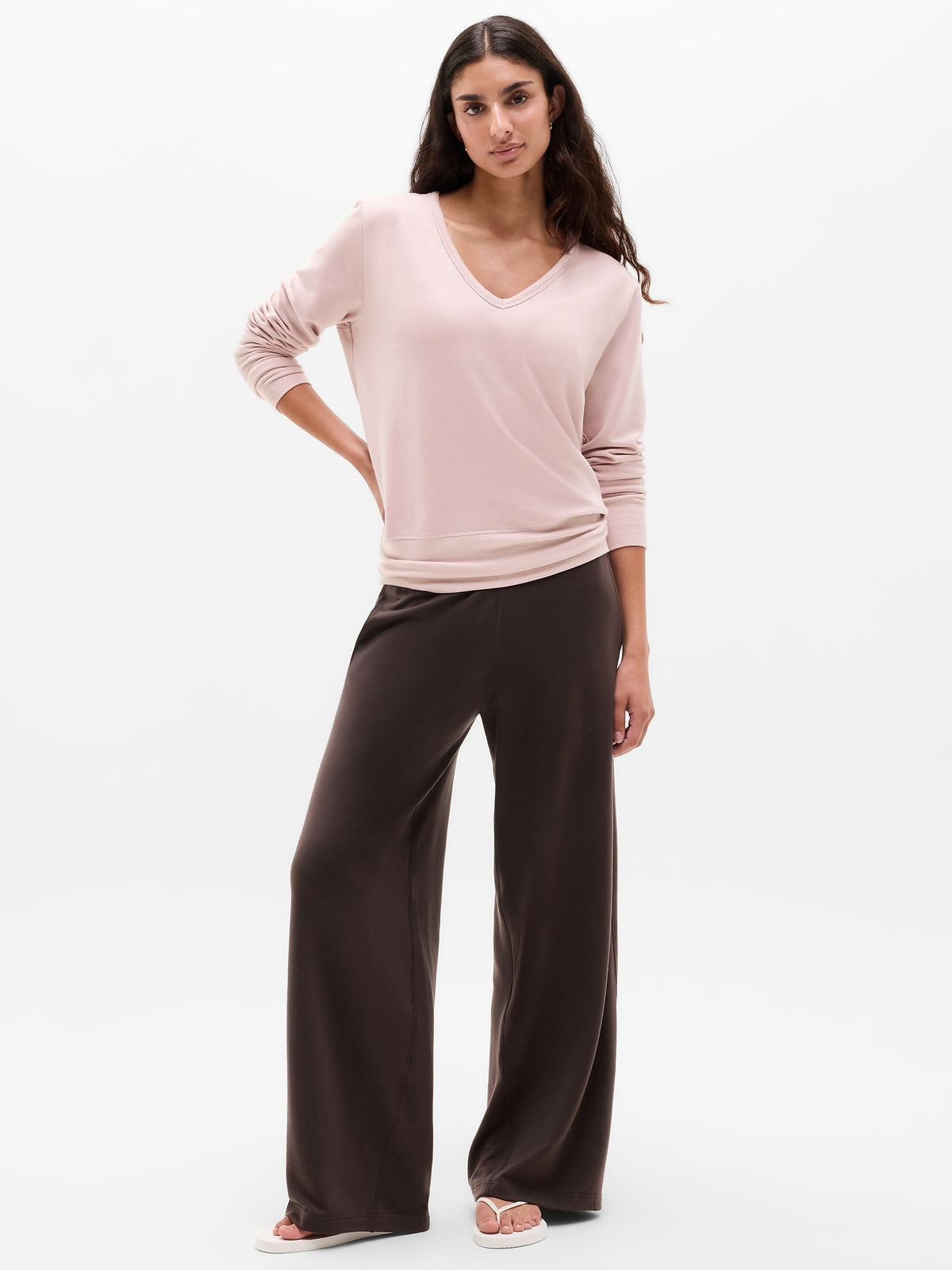 Coaster Luxe V-Neck Sweatshirt