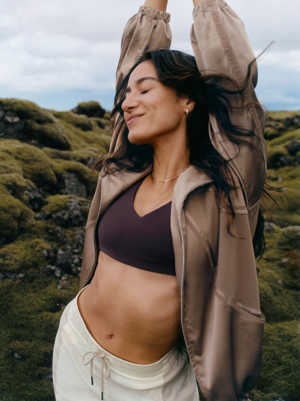 Featherweight Satin Jacket